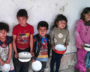 Kinderhilfe ohne Grenzen vor Ort - Kinder in Schönborn