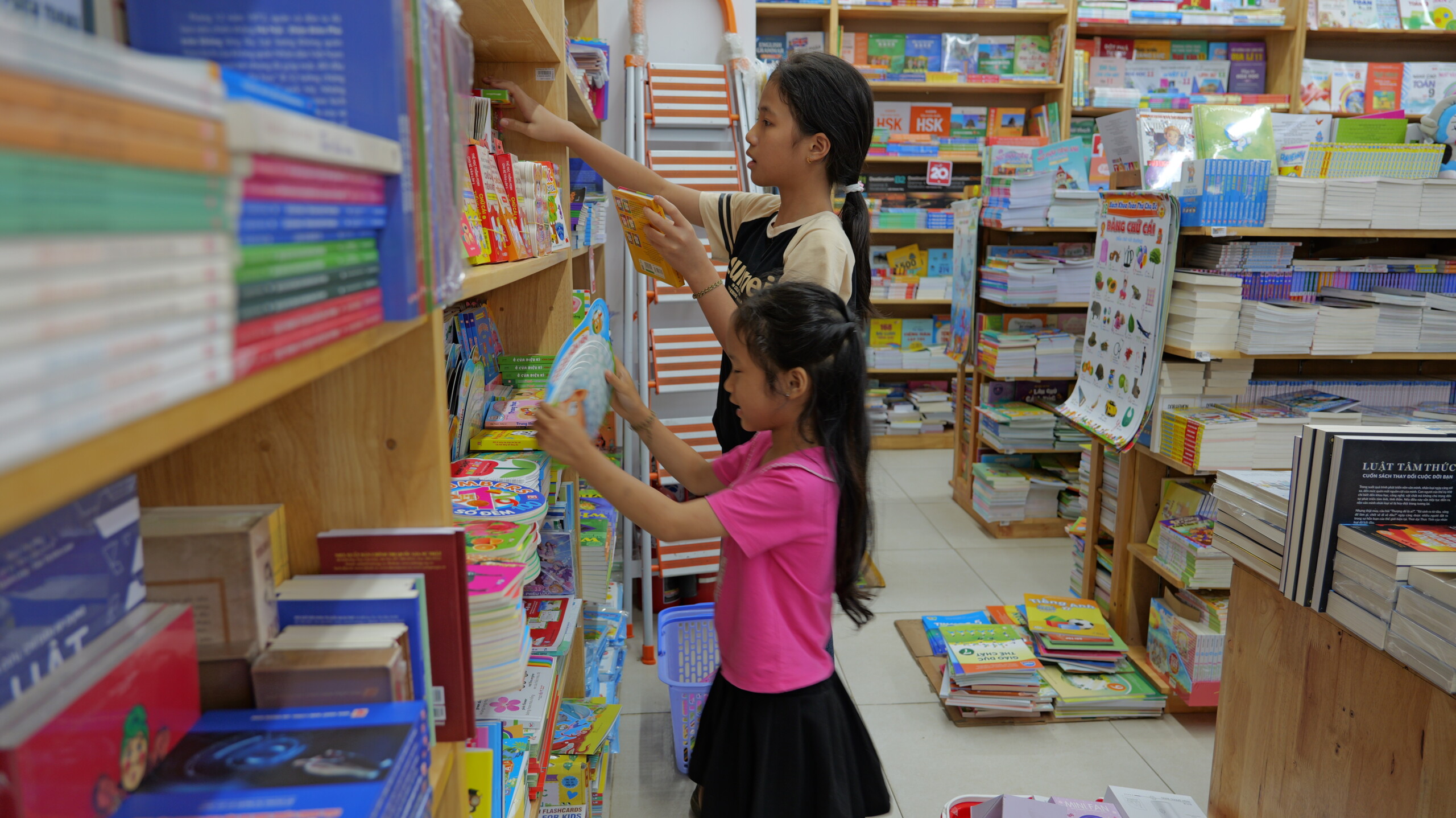 Schulbedarfshandlung in Vietnam