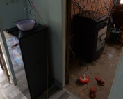 Die neue Waschmaschine und die neue Wasseraufbereitungsanlage